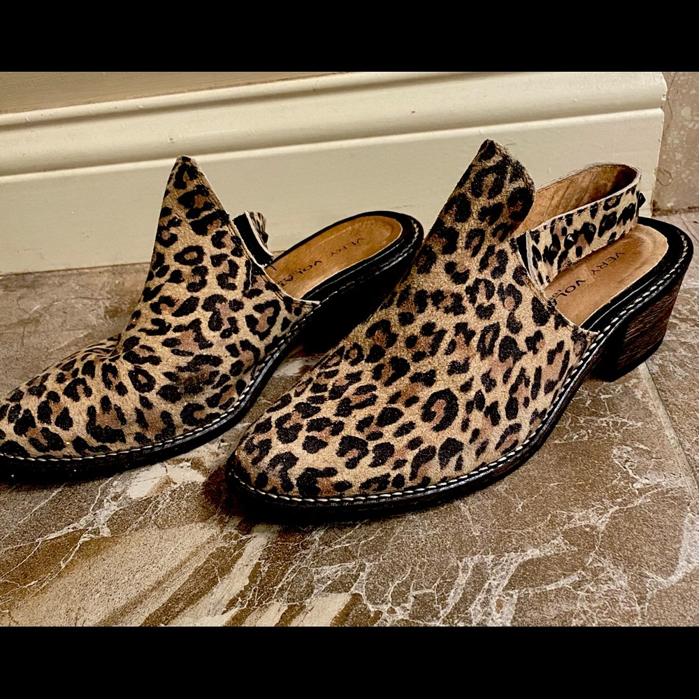 Leopard booties